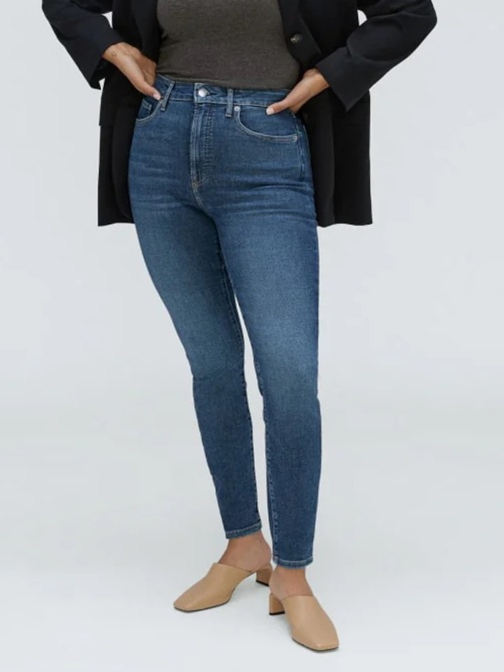 Everlane Curvy High Rise Skinny